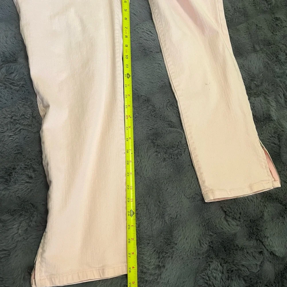 Lauren Jeans Co. Straight Leg Jeans Cotton Pink - Picture 7 of 7